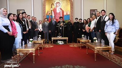 حملة السيسي الانتخابية تزور الكنيسة القبطية الأرثوذكسية وتلتقي البابا تواضروس الثاني 