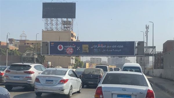 جانب من التكدس المروري