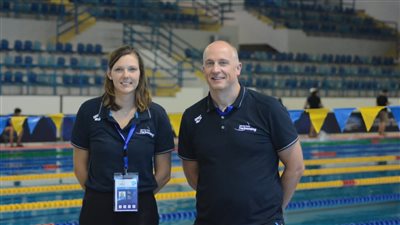 طراز عالمي.. رئيس البارالمبي الدولى للسباحة يشيد بمقر استضافة البطولة الدولية بالعاصمة الإدارية 