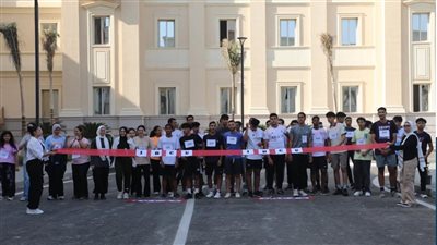 كأول نشاط طلابي.. جامعة القاهرة الدولية تنظم فعاليات ماراثون IBCU 