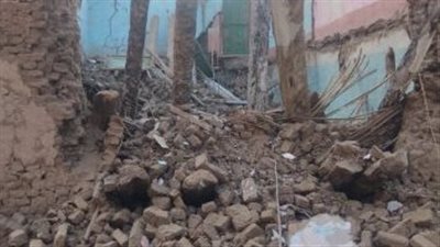انهيار جزئي في أحد المنازل دون خسائر في الأرواح بسوهاج