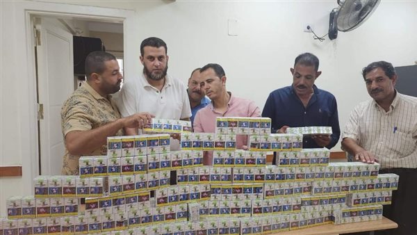 ضبط سجائر لبيعها