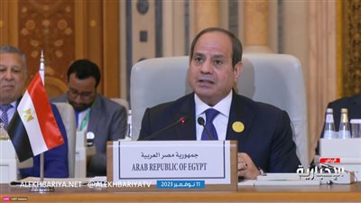 السيسي: التخاذل عن وقف الحرب على غزة ينذر بتوسيع المواجهات العسكرية في المنطقة