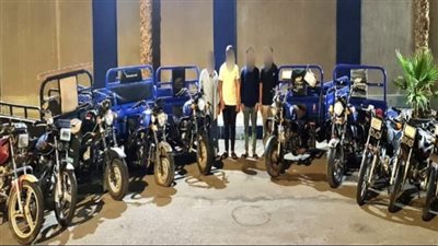 سقوط 8 متهمين خلال حملة أمنية لضبط مرتكبي جرائم السرقات في 3 محافظات