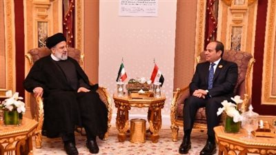 مباحثات بين ‎السيسي والرئيس الإيراني في الرياض على هامش القمة العربية الإسلامية