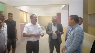 لإعادة تشغيلها.. مدير تعليم الجيزة يوجه بسرعة أعمال الصيانة والتطوير بمدرسة مصطفى كامل