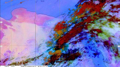 حالة الطقس اليوم في مصر.. أمطار رعدية تضرب القاهرة والمحافظات وطوارئ بجنوب سيناء