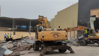 إزالة تعديات على 12 فدان أرض زراعية بمركز ومدينة أبو النمرس 