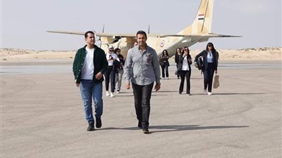 وفد إعلامي من المتحدة يزور العريش ويطمئن على أطفال غزة المصابين