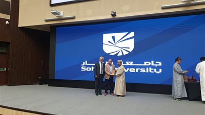 جامعة الفيوم تفوز بالمركز الثالث في مسابقة الملتقى الطلابي الإبداعي الرابع والعشرين بسلطنة عمان