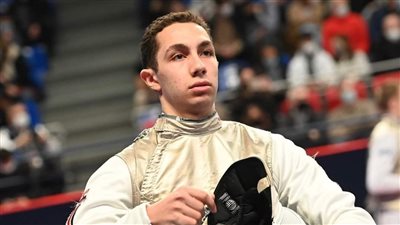 محمد حمزة يحصد فضية العالم في منافسات سلاح الشيش