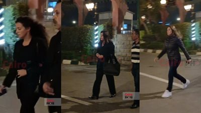 ميرفت أمين ودنيا سمير غانم ورانيا فريد شوقي أبرز حضور عزاء عثمان محمد علي | صور