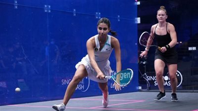 روان العربي تتأهل لربع نهائي بطولة سنغافورة المفتوحة للإسكواش