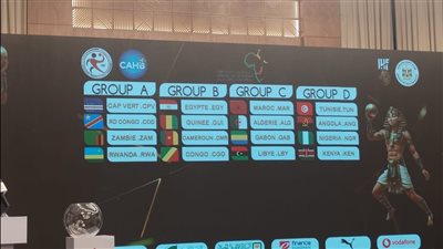 تعرف على نتائج قرعة بطولة أمم إفريقيا لكرة اليد مصر 2024
