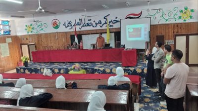 العمل: 99 طالبا ومعلما يشاركون في ندوة حول السلامة والصحة المهنية بقطاع التعليم بشمال سيناء 