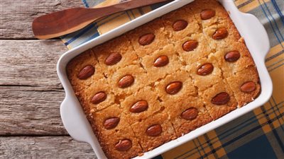 بسبوسة جوز الهند واللبن بمكونات صحية 100%.. ووصفة أخرى على الطريقة السورية