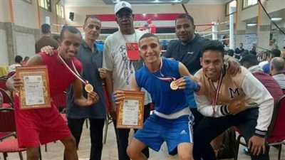 فوز بني سويف بذهبيتين والمركز الثالث في بطولة الجمهورية للملاكمة 