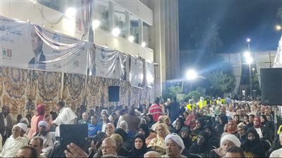 مؤتمر جماهيري حاشد لدعم الرئيس السيسي لفترة رئاسية جديدة بأسوان