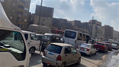 سبب غلق الدائري في الاتجاهين بمنطقة البراجيل بالجيزة│ فيديو وصور