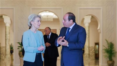 رئيسة المفوضية الأوروبية: ناقشت مع الرئيس السيسي الأزمة الإنسانية في غزة.. واتفقنا على عدم التشريد القسري