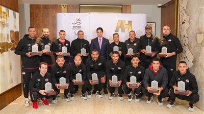 النائب أحمد أبو هشيمة يكرم منتخب الصم والبكم بعد أدائه المبهر بكأس العالم 