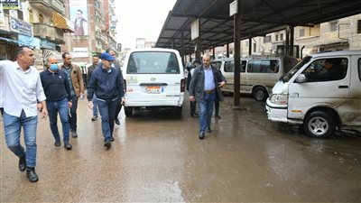 محافظ الغربية يتابع جهود الوحدات المحلية لرفع مياه الأمطار ببسيون