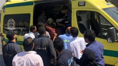 إصابة طفلين في حادث سير بالفيوم