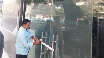 غلق وتشميع كافية أنتيكانو بمدينة نصر