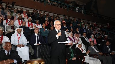 وزير التعليم: الهدف من البطولة العربية المدرسية تعزيز التآخي والترابط بين أبنائنا من الدول المشاركة