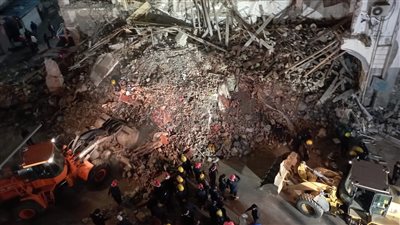 البحث جار.. الحصيلة الأولية لحادث انهيار عقار في بورسعيد | أسماء