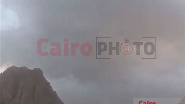 سحب تغطي سماء سانت