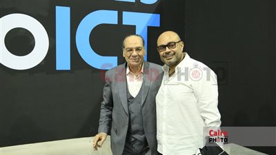 الفنان أحمد سليم وأحمد ضاهر ووليد مصطفى يشاركون في جلسة الذكاء الاصطناعي بمعرض ict | صور 