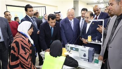 وزير الشباب ومحافظ القاهرة يفتتحان مبنى مركز التكوين المهني بالأميرية