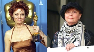 طرد الممثلة الأمريكية سوزان ساراندون من هوليوود بسبب دعمها لفلسطين