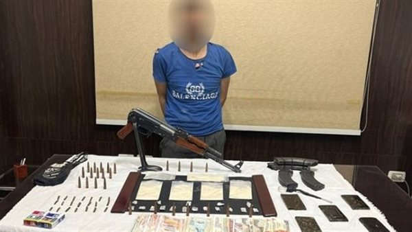 المتهم والمضبوطات