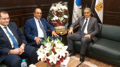 رئيس جهاز حماية المستهلك يستقبل رئيس مجلس إدارة الغرفة التجارية بالجيزة