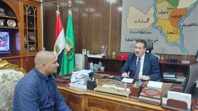 محافظ المنوفية لـ القاهرة 24: تنفيذ بروتوكول تعاون مع الري لطرح أراضٍ للاستثمار قريبا 
