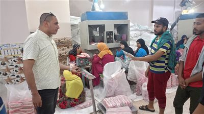 تحرير 132 محضرًا تموينيًا خلال حملات في منفلوط وديروط بأسيوط