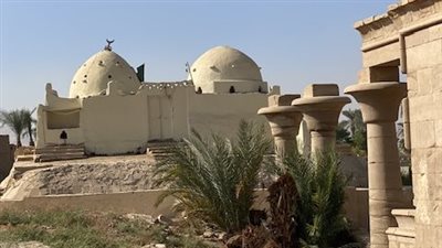 ضريح شيخ في معبد فرعوني.. قصة مقام ابن دقيق العيد بمعابد الكرنك 
