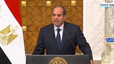 السيسي: لمست تفاهمًا دوليًا حقيقيًا إزاء رفض قضية تهجير الفلسطينيين