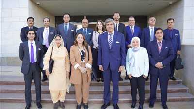 التخطيط تستقبل وفدا رفيع المستوى من المدرسة الوطنية للسياسة العامة بباكستان