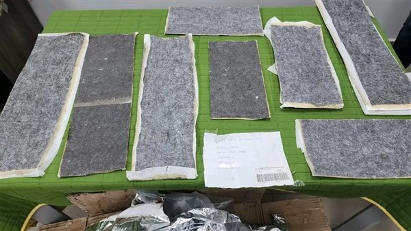 جانب من المضبوطات