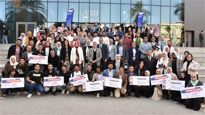 جامعة عين شمس تعلن النتائج النهائية للطلاب المتسابقين في الهاكاثون الأول للابتكار| صور 