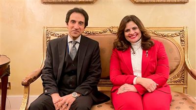 وزيرة الهجرة تصل إلى روما لحث المصريين بالخارج على المشاركة في الانتخابات الرئاسية