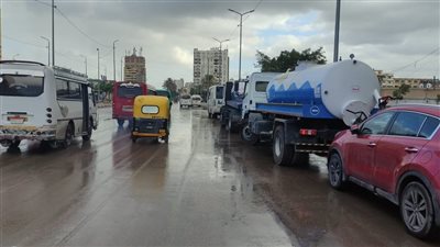 رفع دجة الاستعداد القصوى لمواجهة الأمطار بالإسكندرية