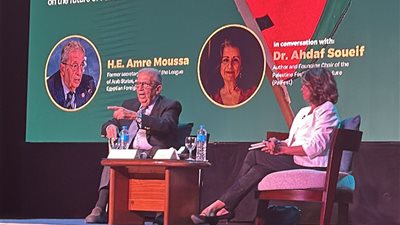 عمرو موسى: لو 5 دول قادرة تتفق على إقامة الدولة الفلسطينية المستقلة ياريت 