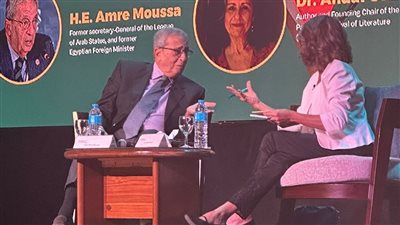 عمرو موسى: الحديث عن إرسال توني بلير للتفاوض على إقامة دولتين يثير الضحك