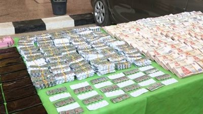 الداخلية تحبط ترويج مخدرات بـ 21 مليون جنيه بحوزة 4 عناصر إجرامية بالجيزة |صور