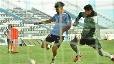 غزل المحلة ينهي استعداداته لمواجهة المقاصة