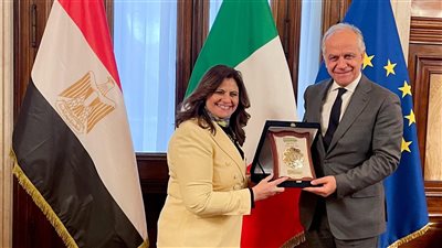 وزيرة الهجرة تبحث آليات تدشين المركز المصري الإيطالي لتدريب وتأهيل العمالة المصرية
